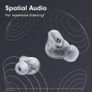 Beats Studio Buds + | True Wireless Noise Cancelling Earbuds, Enhanced Apple & Android Compatibility, Built-in Microphone, Sweat-Resistant Bluetooth Headphones, Spatial Audio - Transparent (Brand New) Image 9