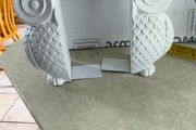 Vintage Owl White Reisn Book Ends