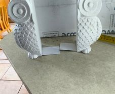 Vintage Owl White Reisn Book Ends