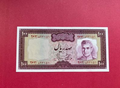 Iran  100. Rials  1971  Pick 91c  ( Uncirculated )