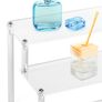 3 Tier Clear Acrylic Display Stand Retail Riser for Pop Figures, Cupcake, Dessert, Perfume, Nail Polish, Condiment, 30x21x15cm Image 3