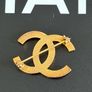 Vintage chanel employee CC brooch Image 4