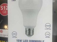 main image for ad E27 LEDBulb 15W Dimmable Warm White