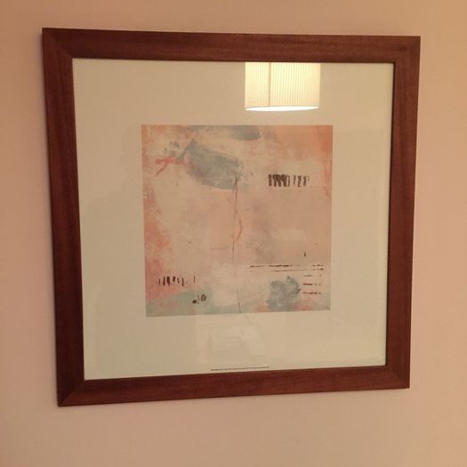 Abstract picture - framed.