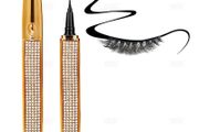 Magic Self Adhesive Eyeliner Pen Waterproof No Glue Quick-drying Black Eyeliner