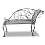 Garden Bench | Antique brown | Steel | Standard | Durable | Garden Bench Image 2