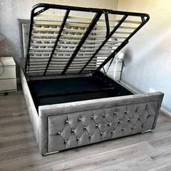 Ottoman Gaslift Storage Bed