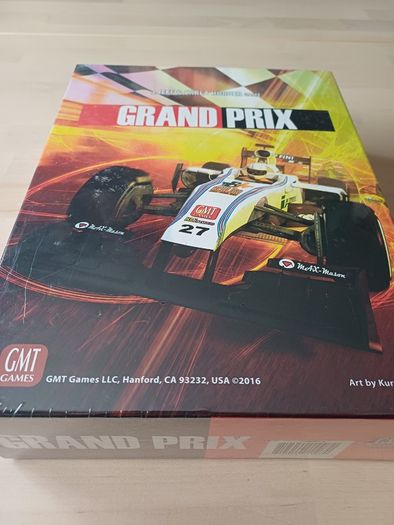 Grand Prix Formula One Racing Board Game GMT Games NEW SEALED