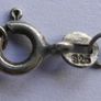 Vintage Sterling Silver 925 Pendant Necklace length 18" - 4,4g Image 8