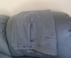 Grey uniform trousers