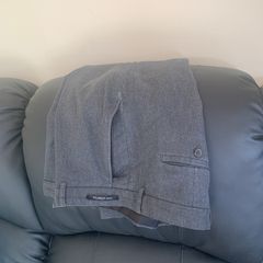 Grey uniform trousers