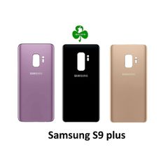For Samsung Galaxy S9+ Plus SM-G965 Back Battery Cover Glass Housing New Purple/ Black/ Gold