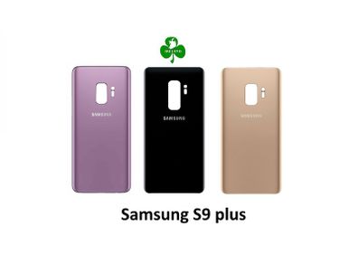 For Samsung Galaxy S9+ Plus SM-G965 Back Battery Cover Glass Housing New Purple/ Black/ Gold
