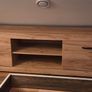 TV bench JYSK LINTRUP 2 doors wild natural oak colour Image 2