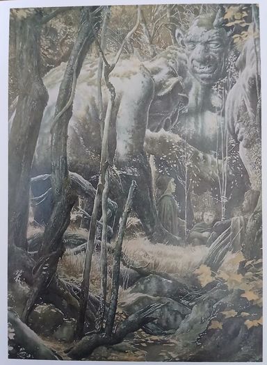 Very Rare Tolkien's Glory Lord of the Rings Postcards