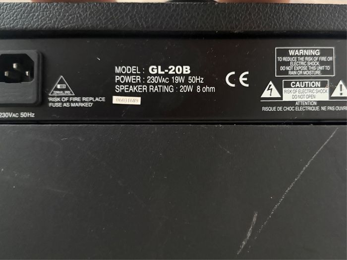 Carlsboro Colt 30 & Volcano GL20B Practice Amplifiers   Fully Working