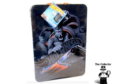 Hot Wheels Gorilla Storage Tin Brand New Sealed Hot Wheels metal storage carrying case for up to 50 cars