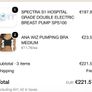 Spectra S1 Plus Hospital Grade Double Electric Breast Pump. As New with 2 NEW Pumping Bras Image 2