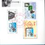 1990 Ireland Stamp Anniversary Stamp Booklet Fine Used with Dublin cancel of the 3rd May 1990 (first day). Note stamps only shown on the scans Image 3