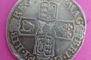 England 1711 Queen Anne Silver Sixpence in Extremely Fine condition