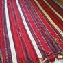 Egyptian kilim rug large red and white handmade Image 5