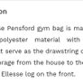 Brand New Ellesse Pensford Gym Draw String Bag - RRP - 11.95 Image 4