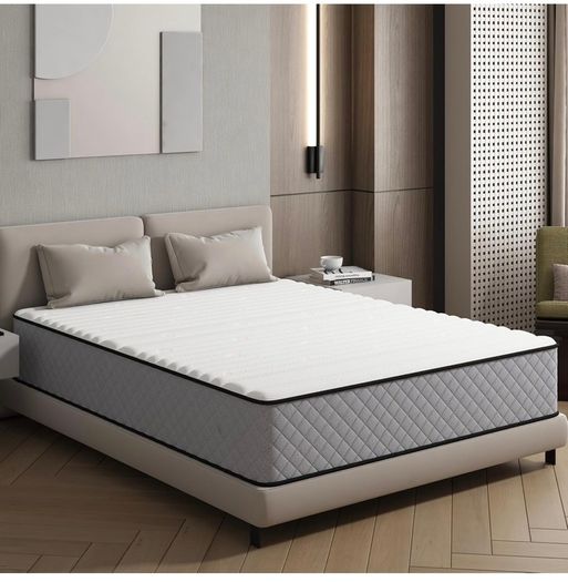 25CM Single Mattress with Innerspring Hybrid Memory Foam, Single Size Mattress for Ultimate Support & Pressure Relief, Medium Firm (190x90x25CM