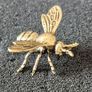3 brass Insects, Solid brass. Image 6