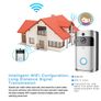 Wifi Smart Video Doorbell Intercom PIR Detection Camera Night Vision Cloud Storage - Black US Plug Image 10