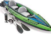 2 persons Kayak Inflatable Set with Aluminum Oars and pump