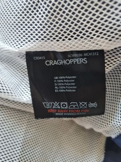 Craghoppers aquadry jacket Size 18 Navy in like new condition