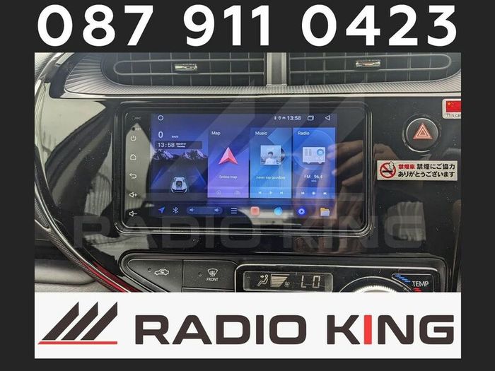 Premium Carplay Toyota Aqua Android Auto Stereo