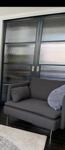 Ikea Soderhamn One Seat Section Dark Grey