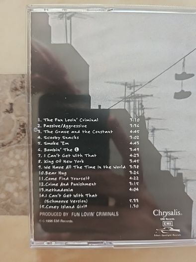 Fun Lovin' Criminals CD - Come Find Yourself