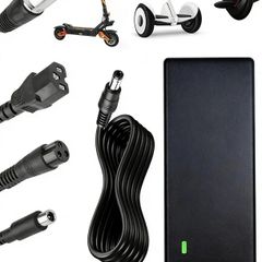 Electric Scooter Charger, 42V 2A Hoverboard Charger, 6 Connectors