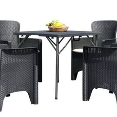 Sydney Garden Table & 4 Chairs