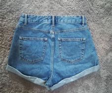 High waist demin shorts