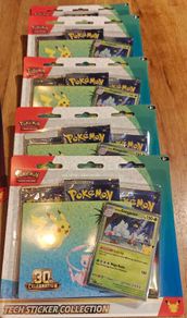 Pokemon 30th Anniversary Tech Sticker Collection Sealed