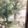 2 Large Wooden Framed Varnished Countryside prints Image 7
