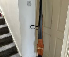 Aria SWB upright electric bass