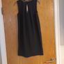 Next Petite Black Dress With  Stone  & Beading  Neckline. S.10.  B.N.W.T Image 3
