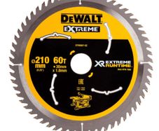 Dewalt Dt99567-qz Xr Flexvolt Extreme Runtime 210mm X 30mm X 60t Table Saw Blade