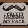 Moustache Themed Gift Collection including Pub Coasters and Plaques (All Brand New) Image 8