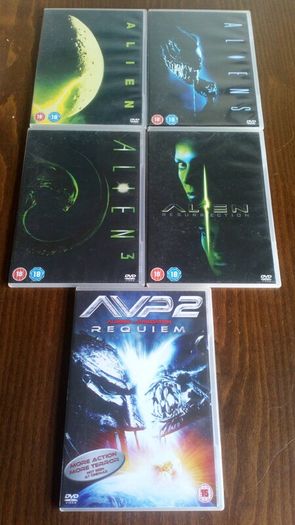 Aliens DVD collection