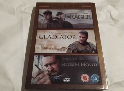 Gladiator / The Eagle / Robin Hood Dvd Boxset