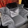 3 velvet set sofa Image 3
