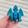 Disney How to Train Your Dragon Burger King  Stormfly Rolling action Figure approx. 10 cm. Used Please see photos Image 9