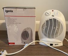 CED 2000W Upright Fan Heater