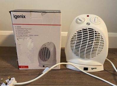 CED 2000W Upright Fan Heater