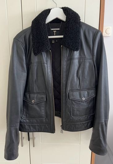 Black Ted Baker leather jacket